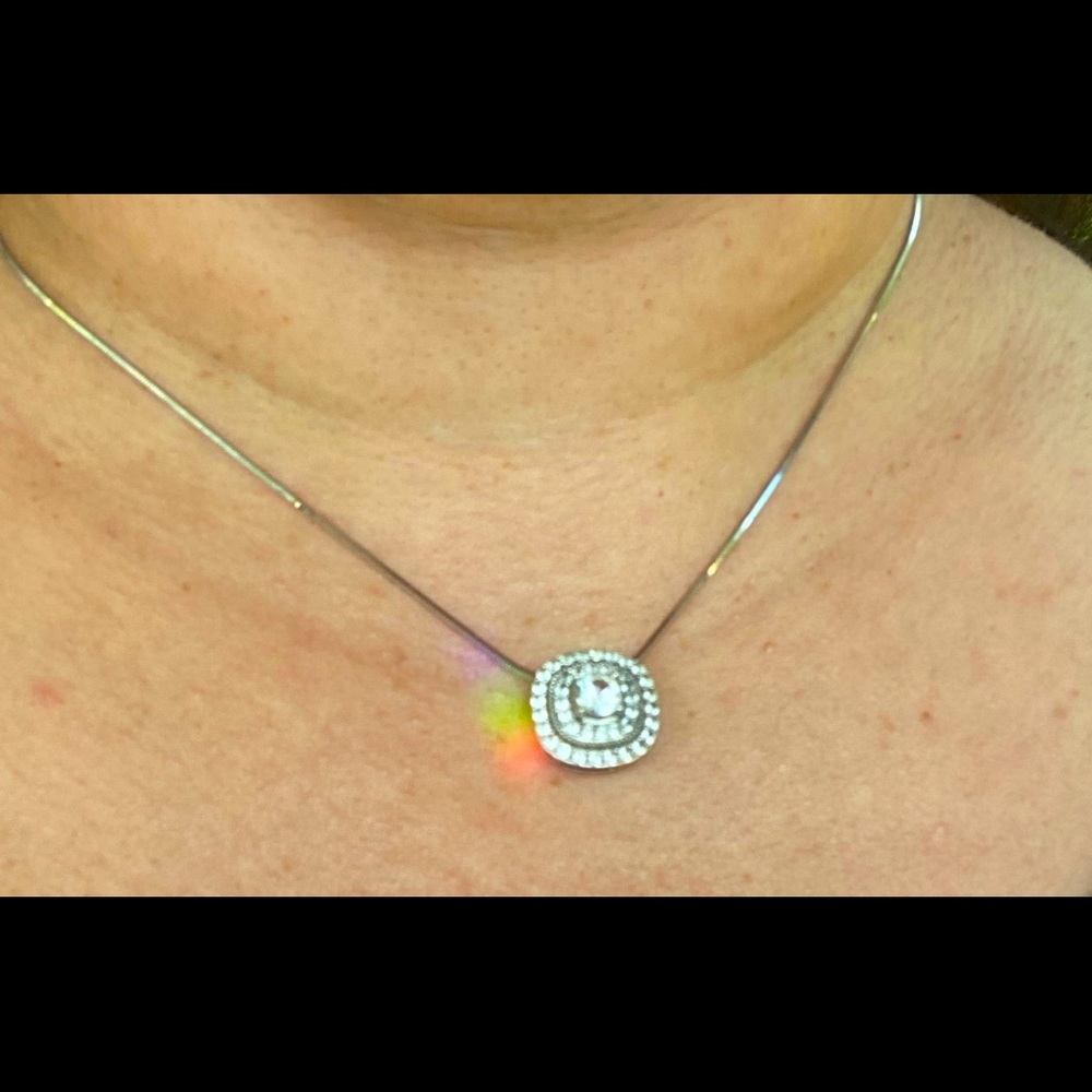 Zales Gorgeous necklace goes with anything and adds a touch of bling💎